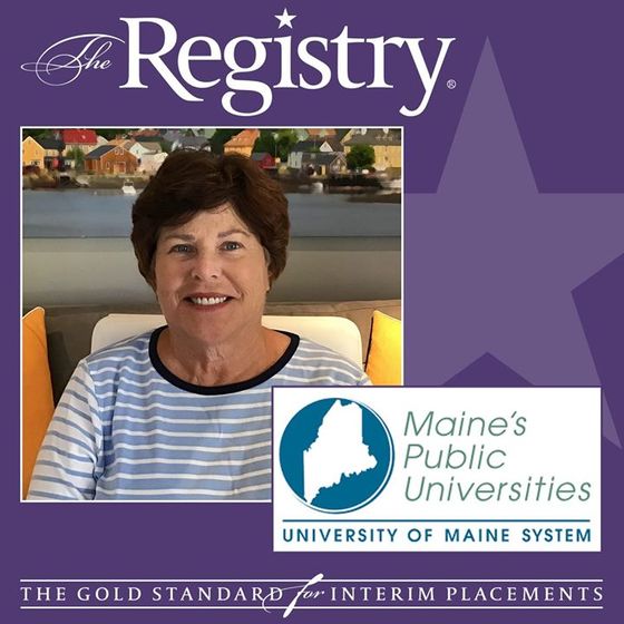 The Registry is pleased to announce the appointment of Carol Corcoran as Interim Chief Human Resources Officer at University of Maine System