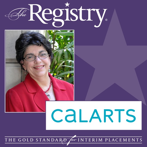 The Registry is pleased to announce the appointment of Yvonne Berry as Interim Senior Vice President of Finance and Administration at California Institute of the Arts