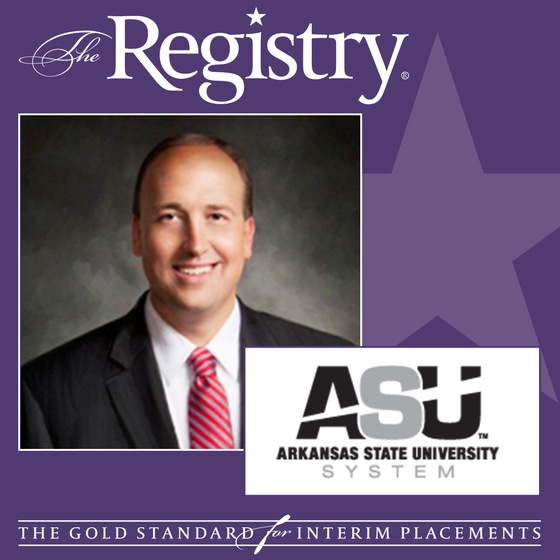 Charles L. Welch, VP at the Arkansas State University System Speaks About Working with The Registry