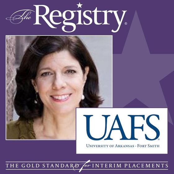 The Registry is pleased to announce the appointment of Kathy McDermott as Vice Chancellor of Finance and Administration/CFO at University of Arkansas - Fort Smith