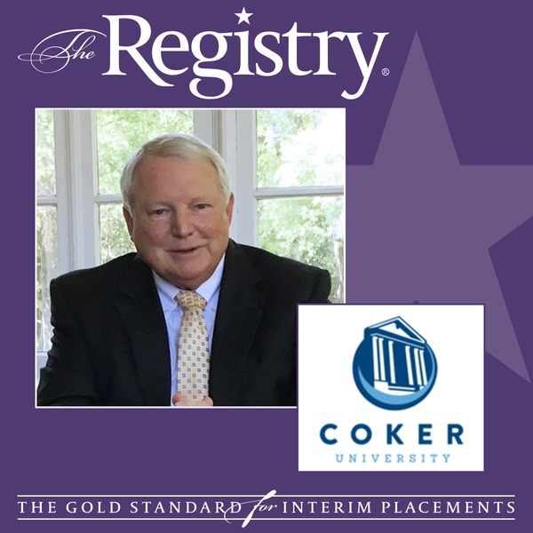 Congratulations to Member Grady Jones on his placement as Interim Vice President for Advancement for Coker University!