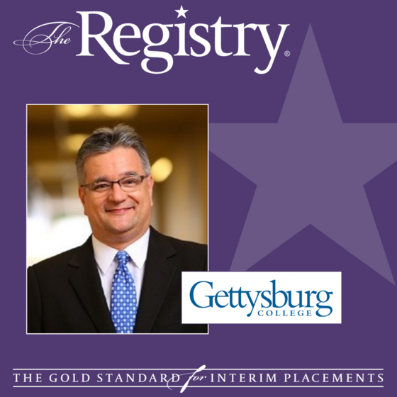 Well wishes to Registry Member Carlos Tasso Aquino as he continues his placement as Chief Diversity Officer at Gettysburg College.