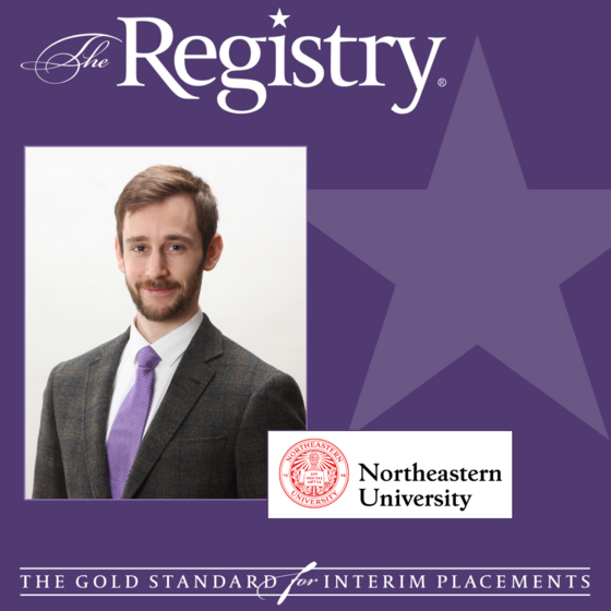 The Registry is pleased to announce that Galen Hench, who joined The Registry in 2015, will add Chief Technology Officer to his title of Director of Membership.