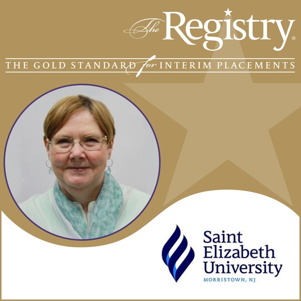 Best of luck to Ann Liska as she begins her role as Interim Registrar at Saint Elizabeth University.