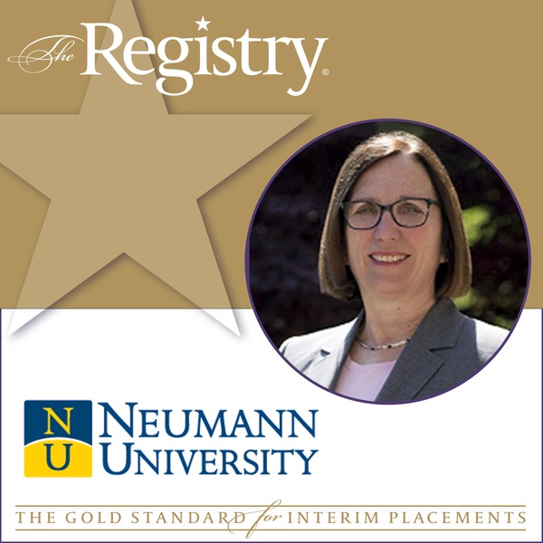 Well wishes to Kathleen Barnes, Ph.D., as she continues her placement as Interim Provost at Neumann University.