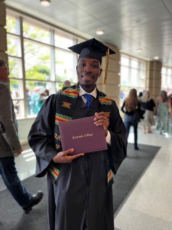 The Registry welcomes the opportunity to congratulate our “Inaugural Intern,” Cedric L. Atty, now an Emerson College Graduate.