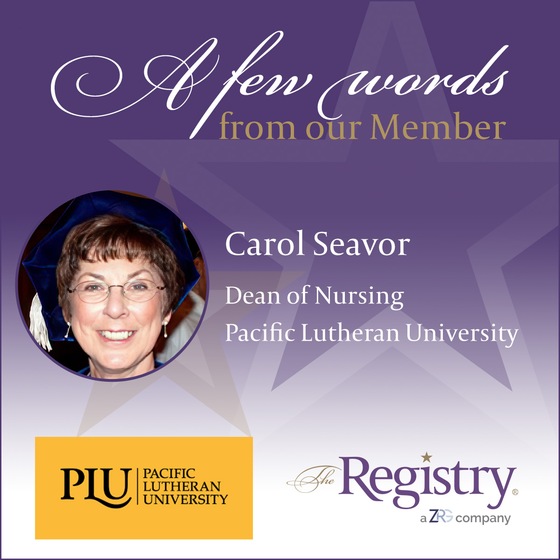 We’re pleased to announce the placement of Carol Seavor as the Interim Dean of Nursing at Pacific Lutheran University. We’re proud to have been a part of her journey!