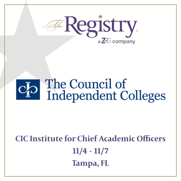 CIC’s Institute for Chief Academic Officers starts today!