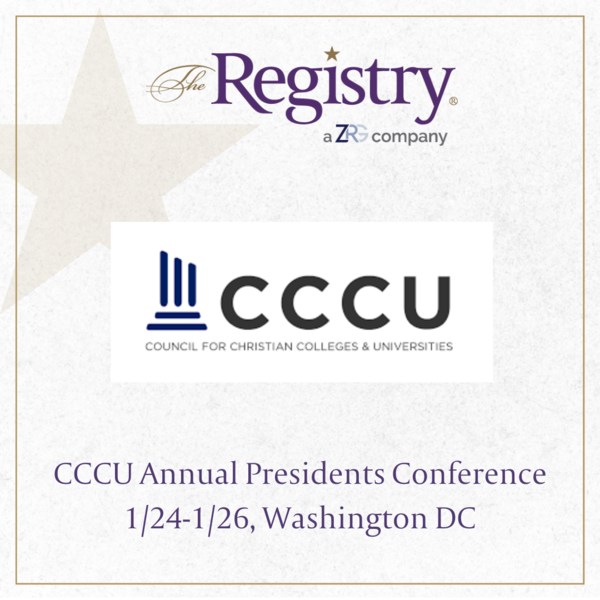 We are one week out from CCCU’s Annual Presidents Conference in Washington, DC.