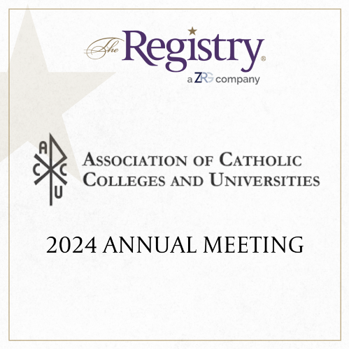 The Association of Catholic Colleges and Universities Annual Meeting in Washington, D.C. begins tomorrow!
