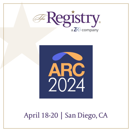 The Registry will be attending the WASC Annual Accreditation Resource Conference (ARC).