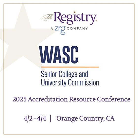 The WASC Senior College and University's 2025 Accreditation Resource Conference begins tomorrow.