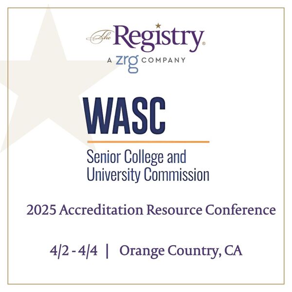 The WASC Senior College and University's 2025 Accreditation Resource Conference begins tomorrow.