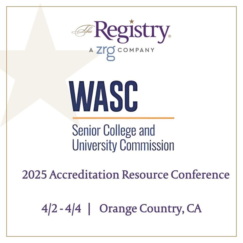 The WASC Senior College and University's 2025 Accreditation Resource Conference begins tomorrow.