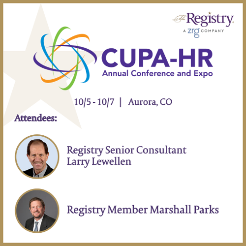 The CUPA-HR Annual Conference & Expo starts today! It is sure to be a great event with new insights and meaningful connections.